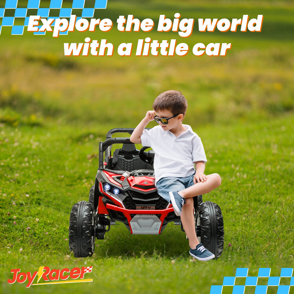 Sunnyfree Powerful ATV 24-volt Red Riding Toys (Battery Charger Included)