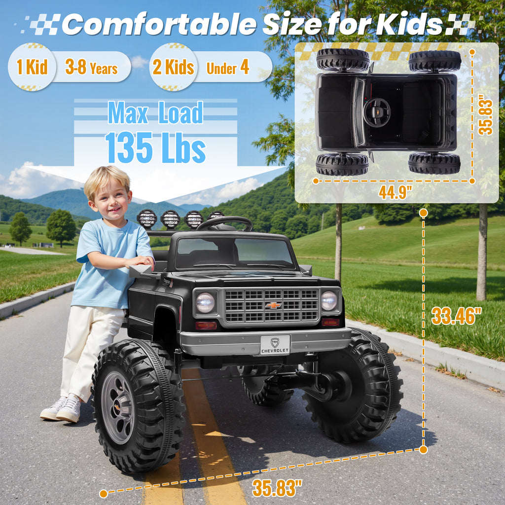Sunnyfree Powerful ATV 24-volt Black Riding Toys (Battery Charger Included)