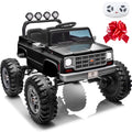 Sunnyfree Powerful ATV 24-volt Black Riding Toys (Battery Charger Included)