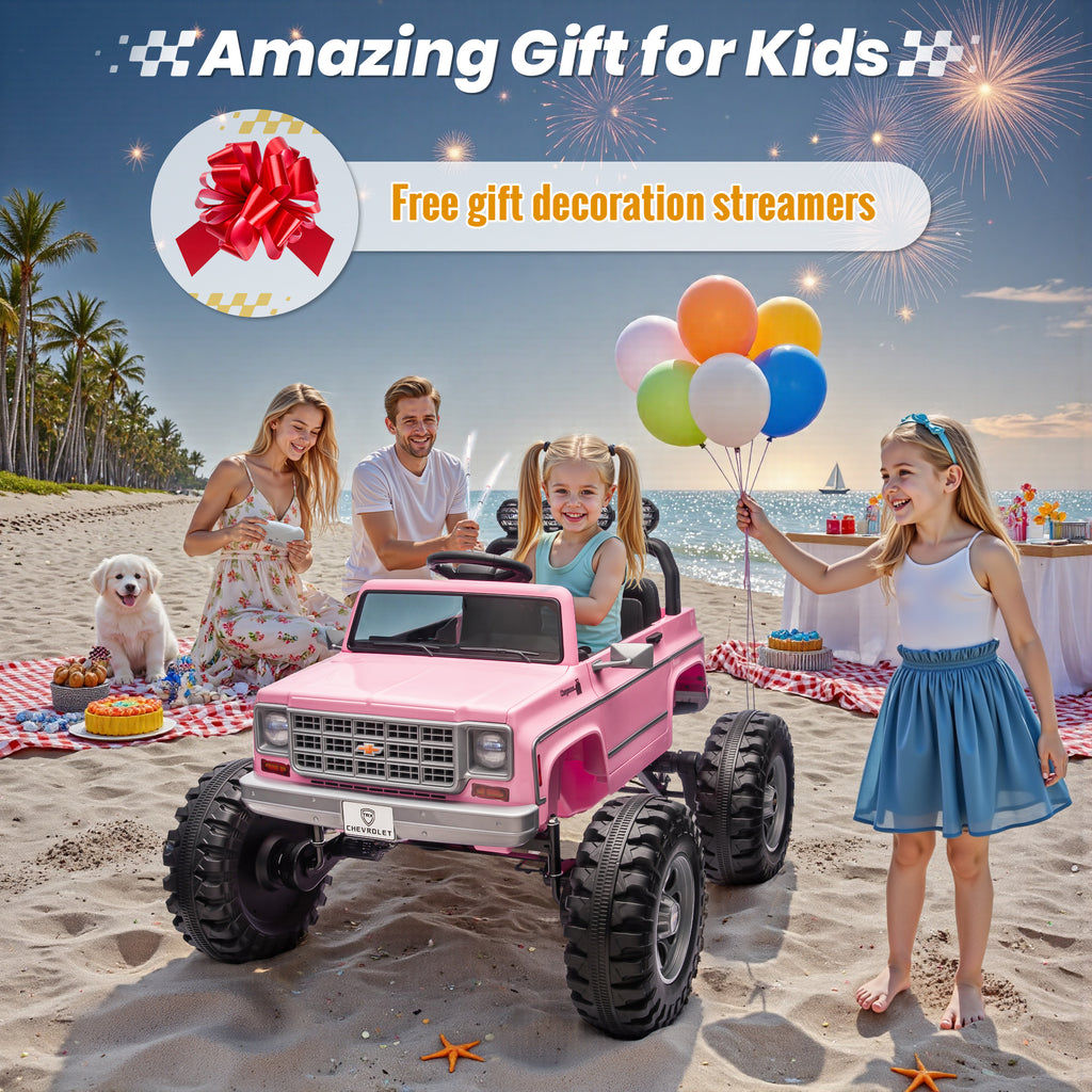 Sunnyfree Powerful ATV, Pink 24-volt Riding Toys
