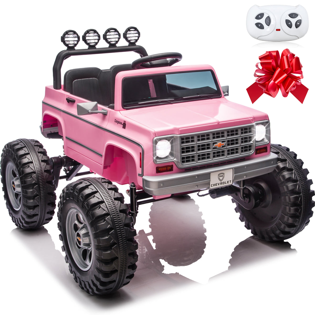 Sunnyfree Powerful ATV, Pink 24-volt Riding Toys