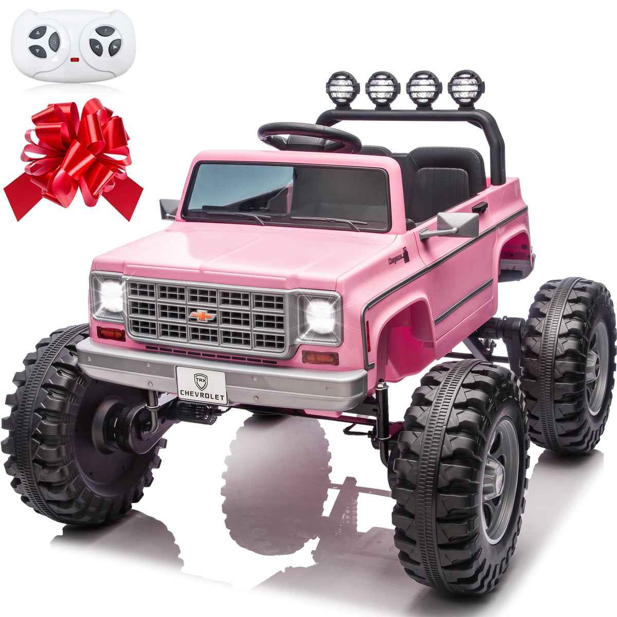 Sunnyfree Powerful ATV, Pink 24-volt Riding Toys