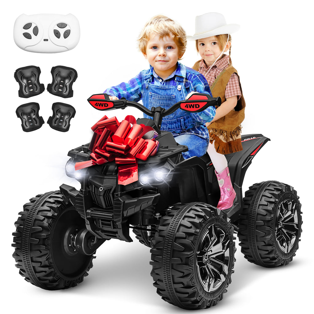 Sunnyfree Powerful ATV 24-volt Black Riding Toys (Powerful ATV)