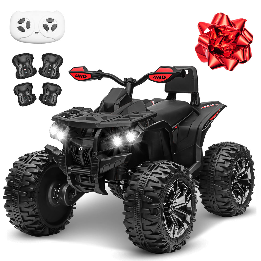 Sunnyfree Powerful ATV 24-volt Black Riding Toys (Powerful ATV)