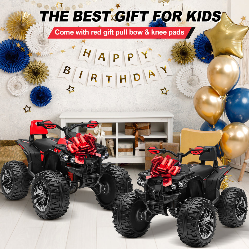 Sunnyfree Powerful ATV 24-volt Red Riding Toys (Powerful ATV)