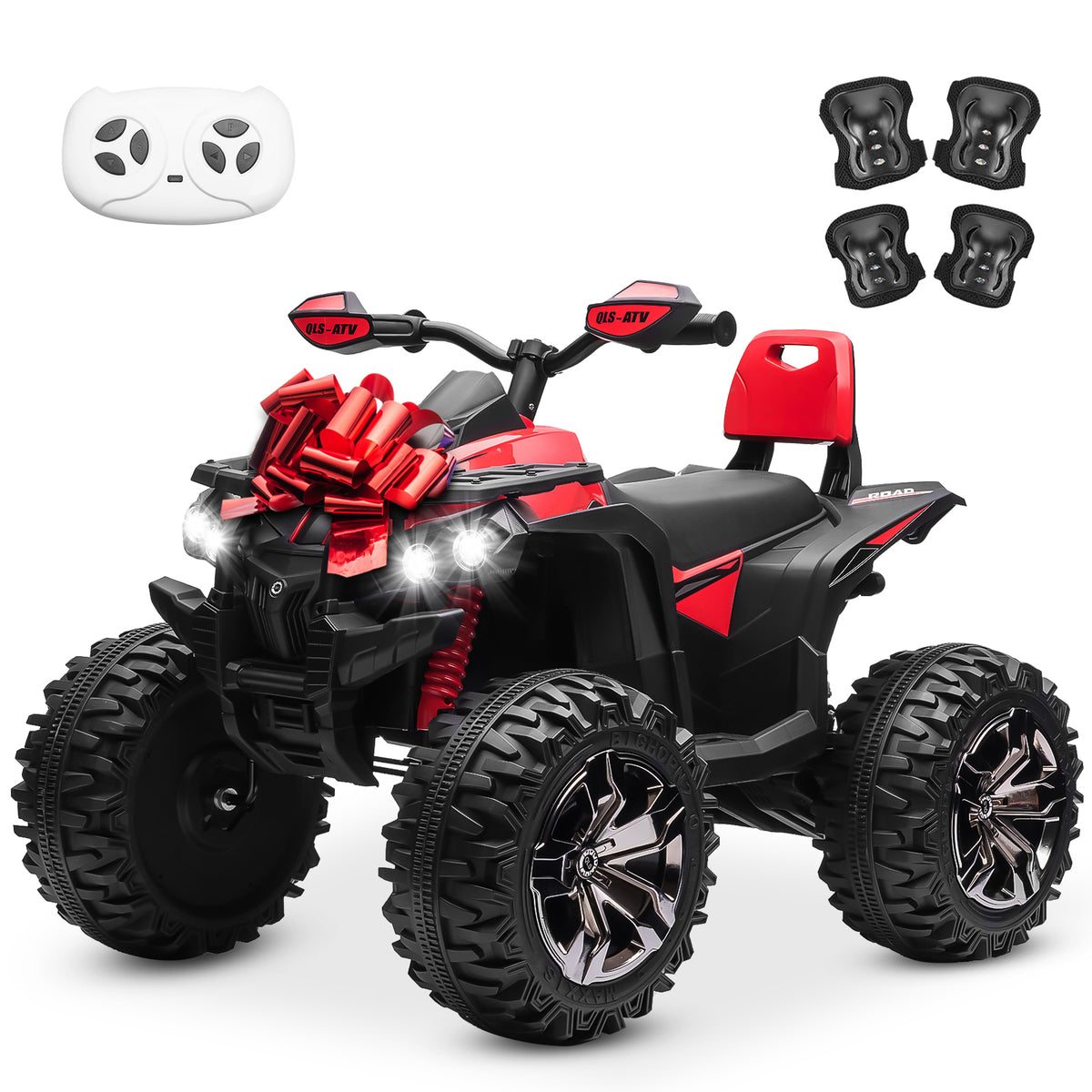 Sunnyfree Powerful ATV 24-volt Red Riding Toys (Powerful ATV)