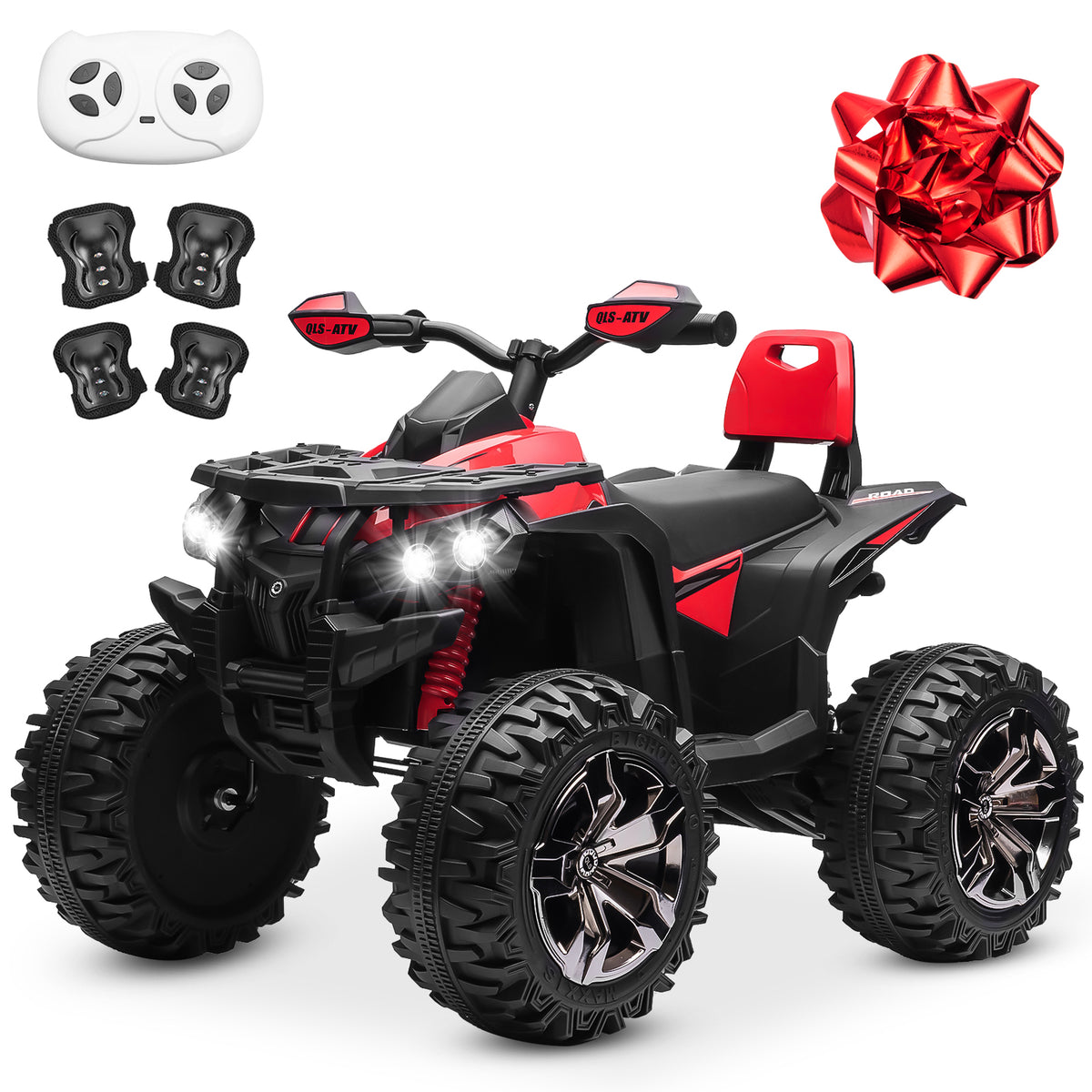 Sunnyfree Powerful ATV 24-volt Red Riding Toys (Powerful ATV)