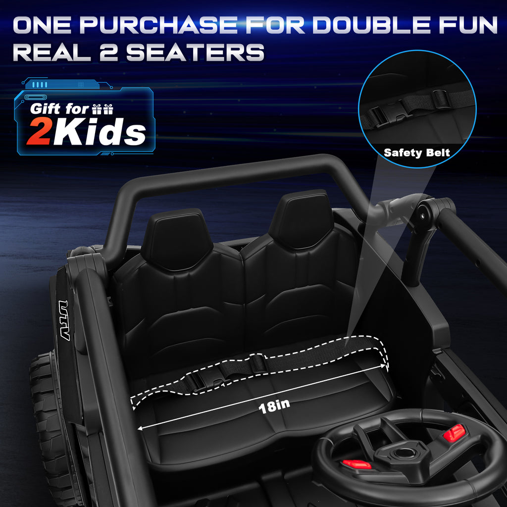 Sunnyfree Powerful ATV, Pink 24-volt Riding Toys (Battery Included)