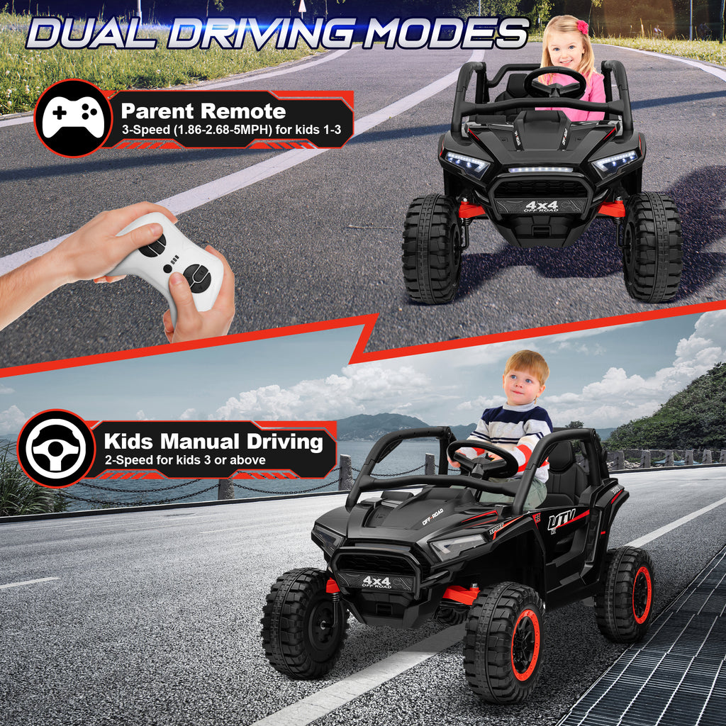 Sunnyfree Powerful ATV, Pink 24-volt Riding Toys (Battery Included)