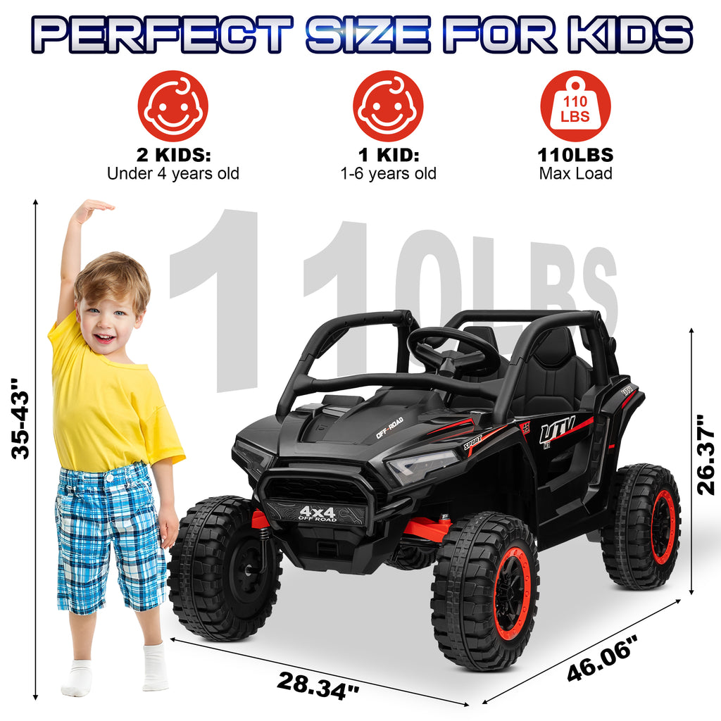 Sunnyfree Powerful ATV, Pink 24-volt Riding Toys (Battery Included)