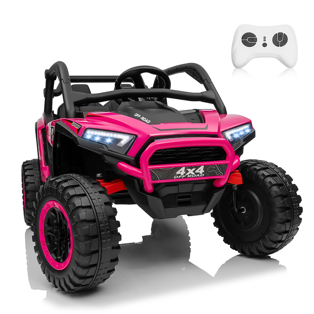 Sunnyfree Powerful ATV, Pink 24-volt Riding Toys (Battery Included)
