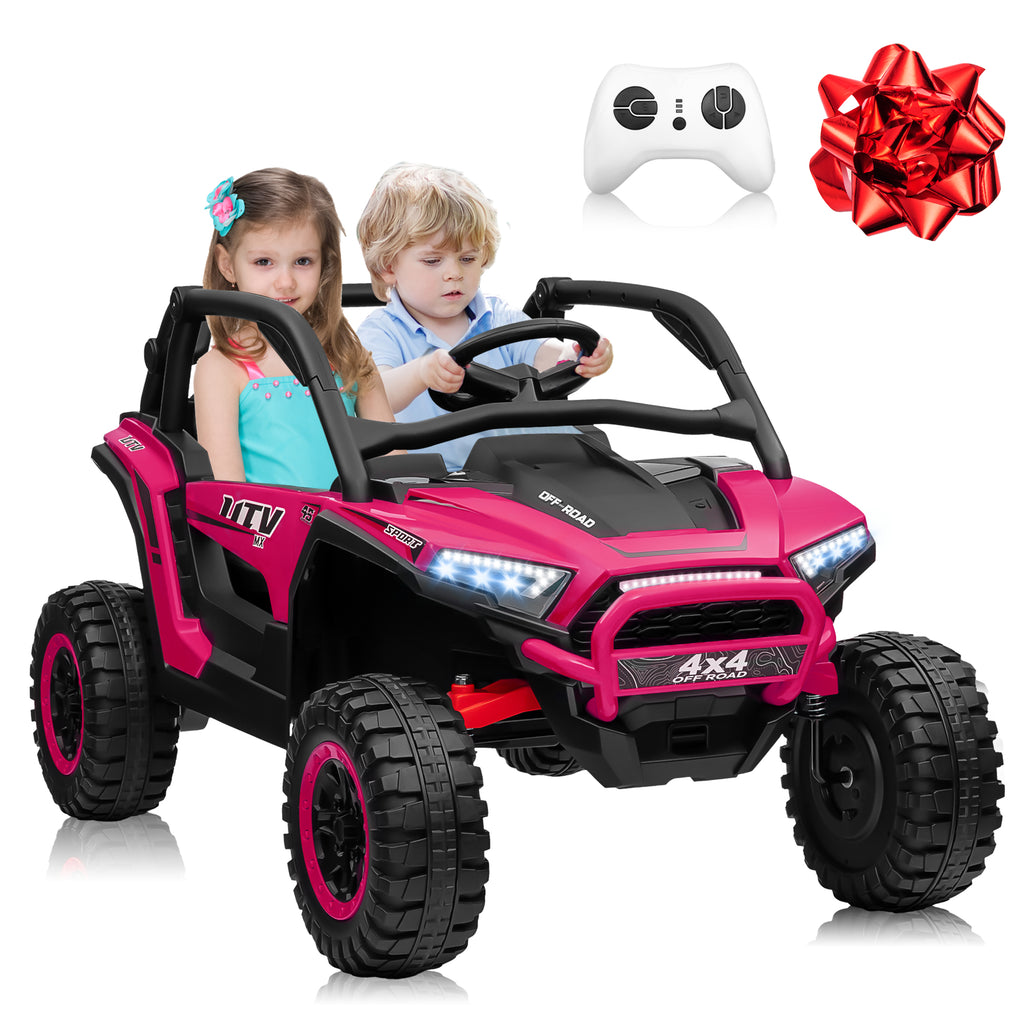 Sunnyfree Powerful ATV, Pink 24-volt Riding Toys (Battery Included)
