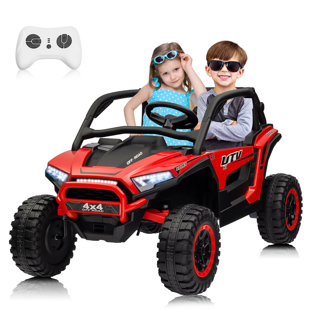 Sunnyfree Powerful ATV, Red 24-volt Riding Toys (Battery Included)