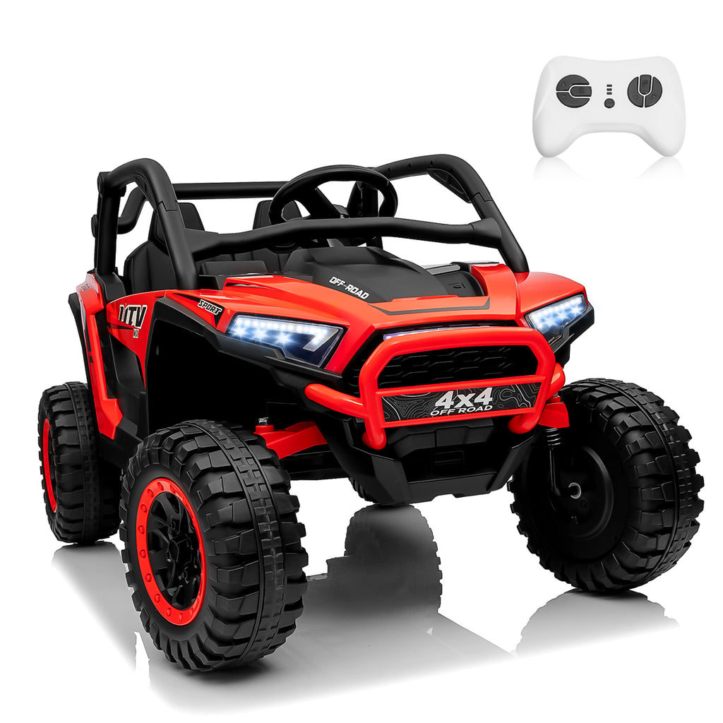 Sunnyfree Powerful ATV, Red 24-volt Riding Toys (Battery Included)