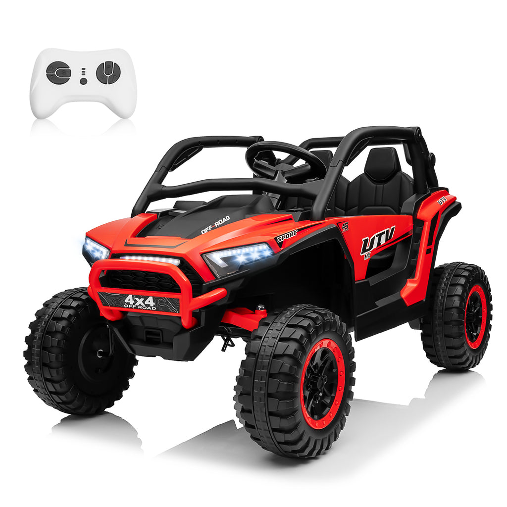 Sunnyfree Powerful ATV, Red 24-volt Riding Toys (Battery Included)
