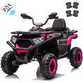 Sunnyfree 24V Kids ATV with Remote Control, 4 Wheeler for Kids with 4x200W Motor, Power Car Wheels, Bluetooth, Music, Spring Suspension,007